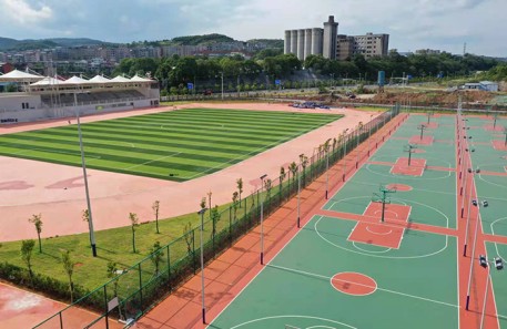 內江硅pu籃球場
