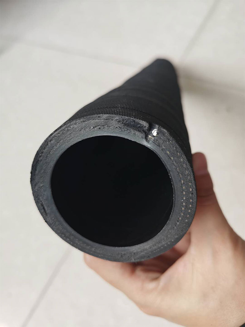大口徑6層鋼絲纏繞油管礦用輸送膠管